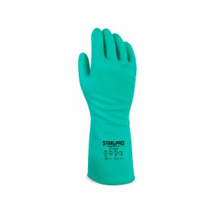 Guante nitrilo verde nitrilsafe 13”(15MIL)