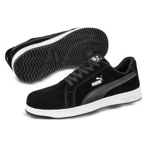 ICONIC SUEDE BLACK LOW