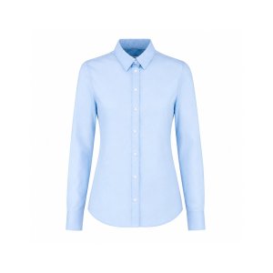 Camisa GREEN TEAM OXFORD CELESTE MUJER