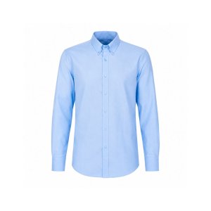 Camisa GREEN TEAM OXFORD CELESTE HOMBRE