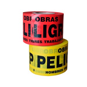 Cinta de Señalización Rojo / Amarillo