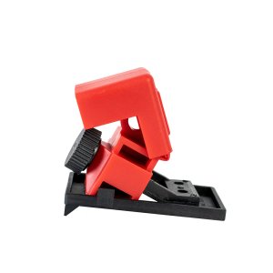 BLOQUEADOR BREAKER TABLERO 7MM ESPESOR/18MM DE ANCHO (10V-277V)