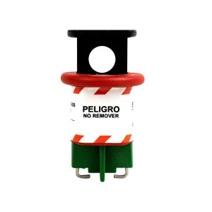 BLOQUEO BREAKER ELÉCTRICO PIN INTERNO VERDE 12MM