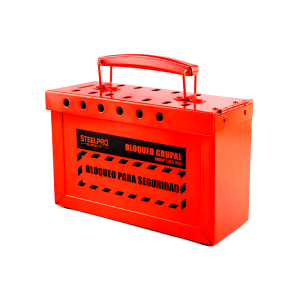 BLOQUEO CAJA GRUPAL ROJA BLOQUEO CAJA GRUPAL AMARILLA – ROJA